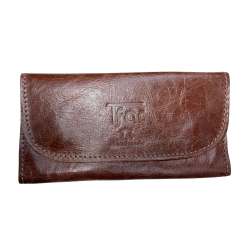 Καπνοθήκη Tfar Δερμάτινη Καφέ (TF-Leather1-brown02)